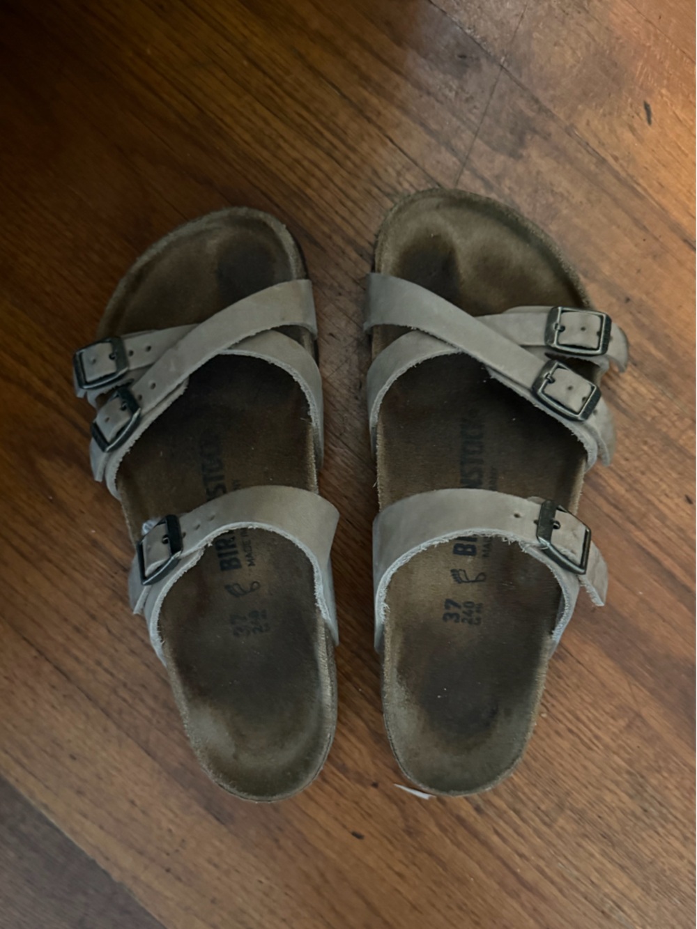 Birkenstock Franca Tobacco Oiled Leather